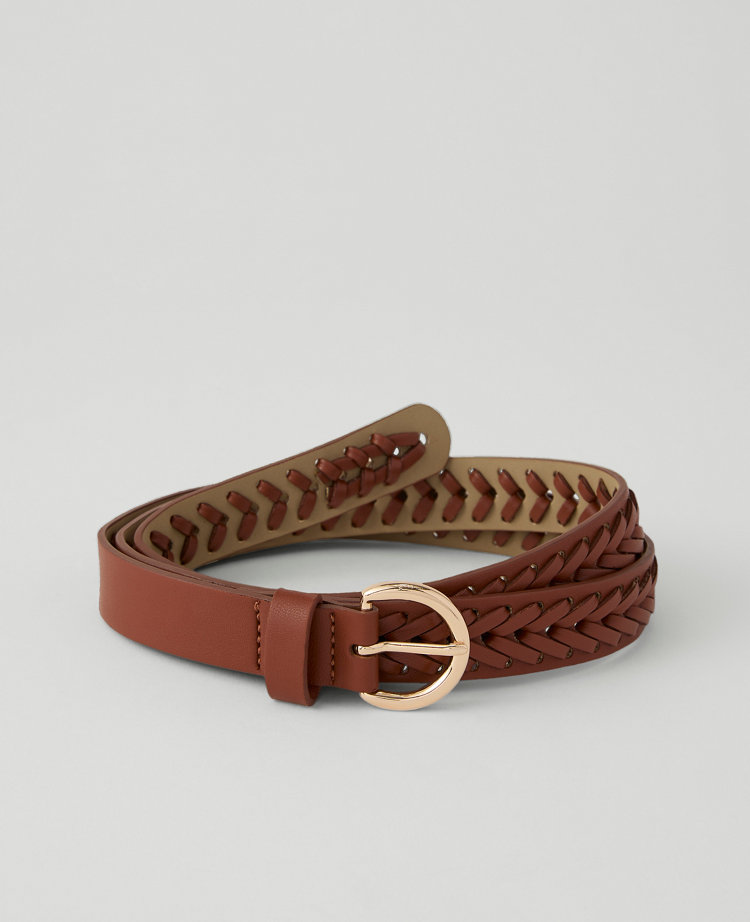 Woven Leather Belt carousel Product Image 1