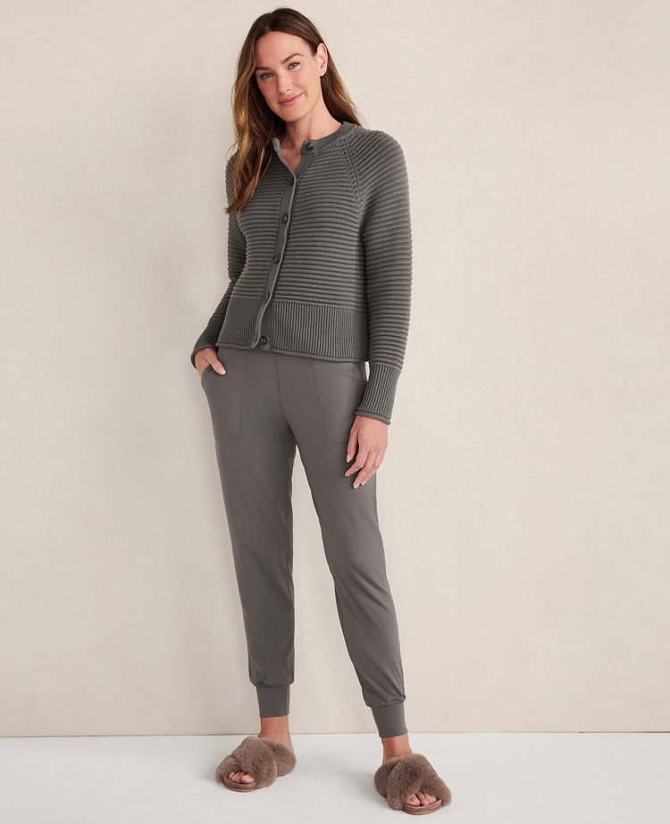 Haven Well Within Organic Cotton Horizontal Stitch Cardigan