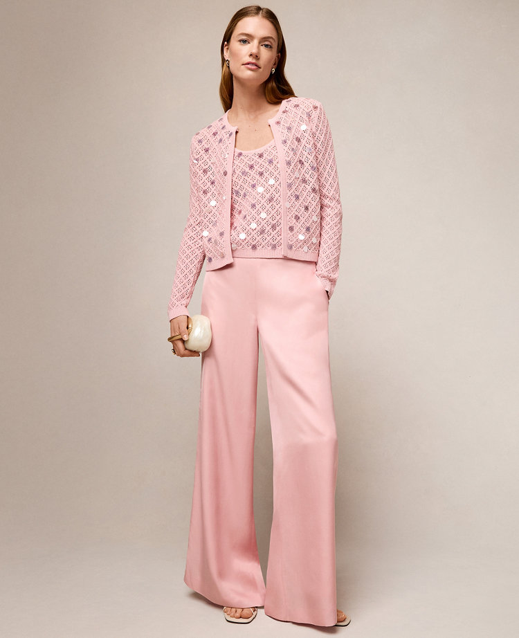 The Petite Easy Wide-Leg Pant