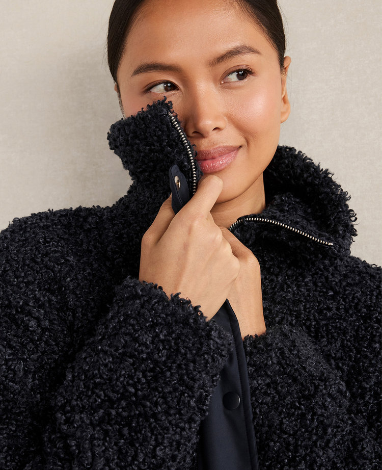 Haven Well Within Long Sherpa Coat