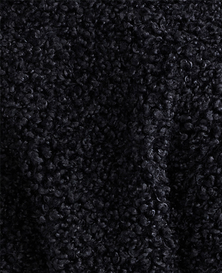 Ann Taylor Haven Well Within Long Sherpa Coat Nightfall Navy Women's