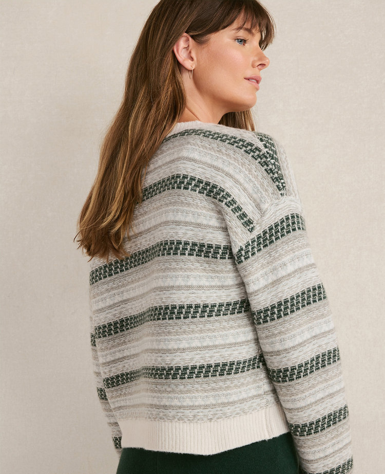 Haven Well Within Wool Blend Fair Isle Cardigan
