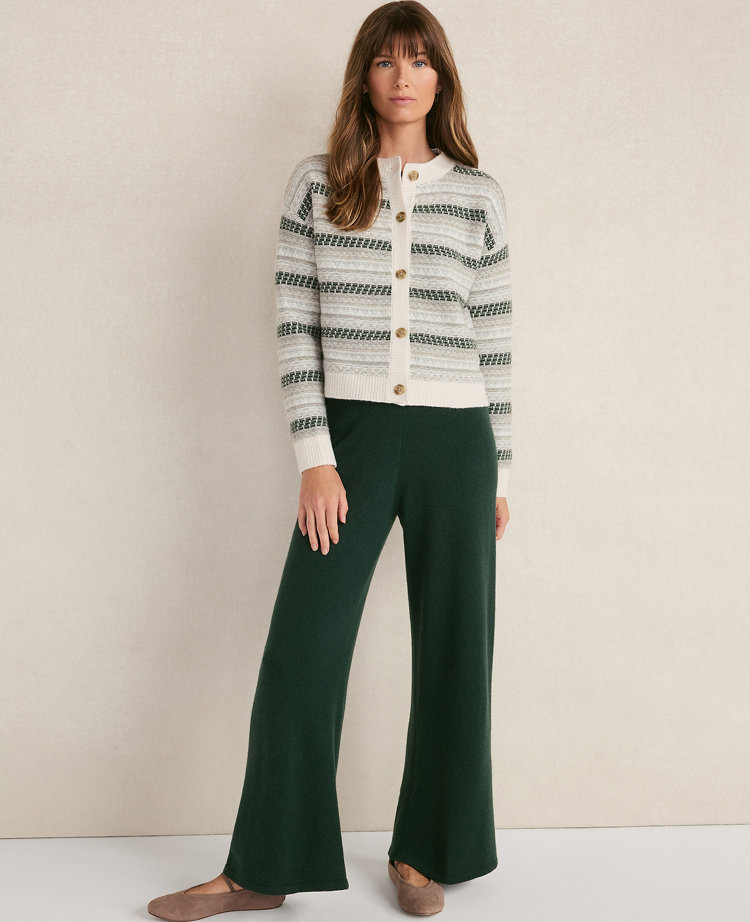 Haven Well Within Wool Blend Fair Isle Cardigan