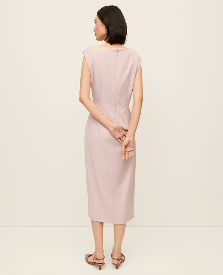The Petite Twist Sheath Dress