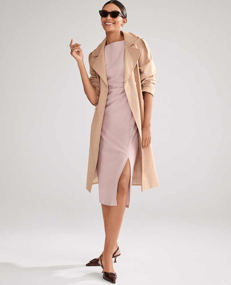 The Petite Twist Sheath Dress