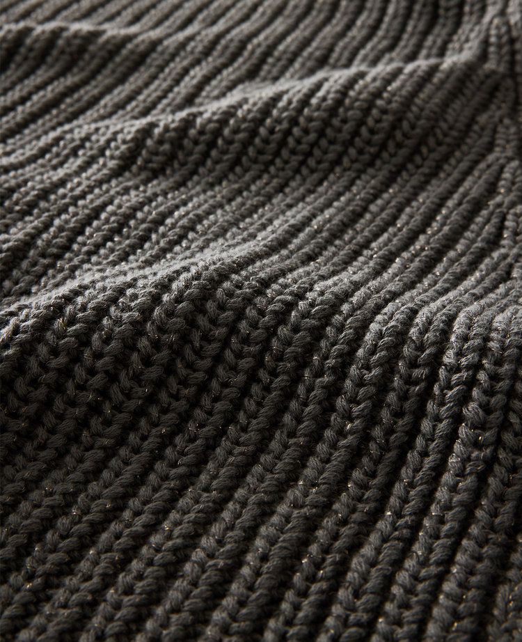 Ann Taylor Haven Well Within Cotton Blend Lurex Belted Cardigan Rainwashed Blue Women's