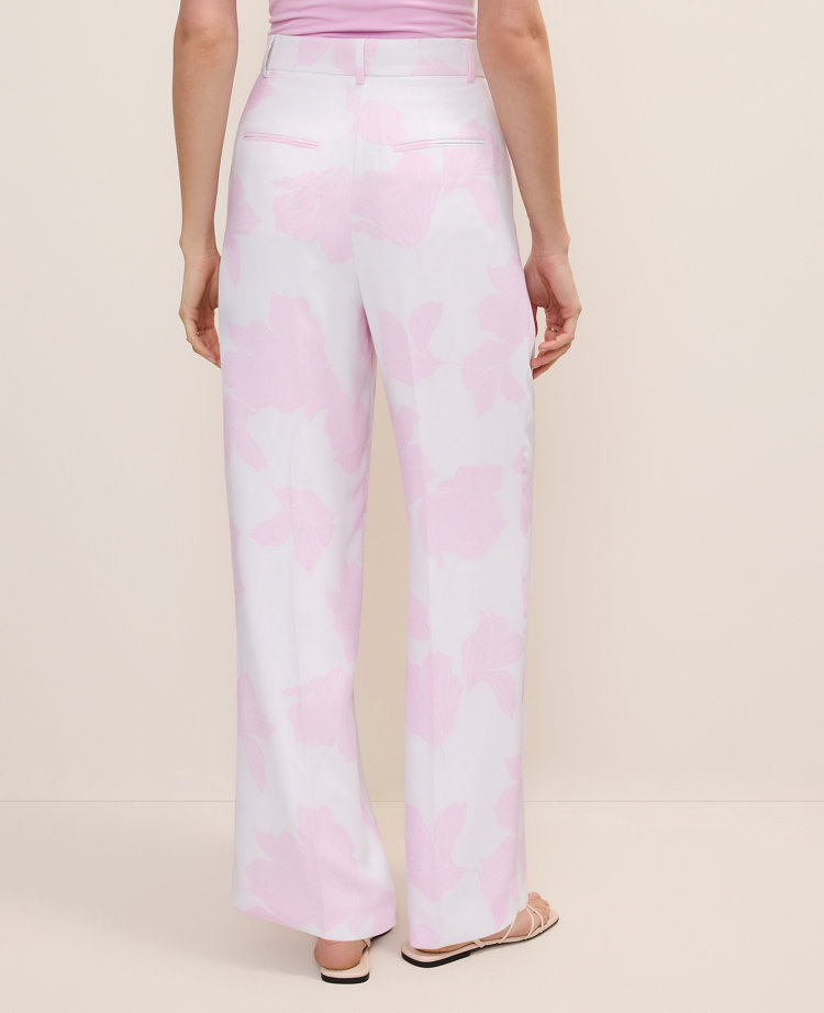 The Petite Pleated Floral Pant carousel Product Image 3