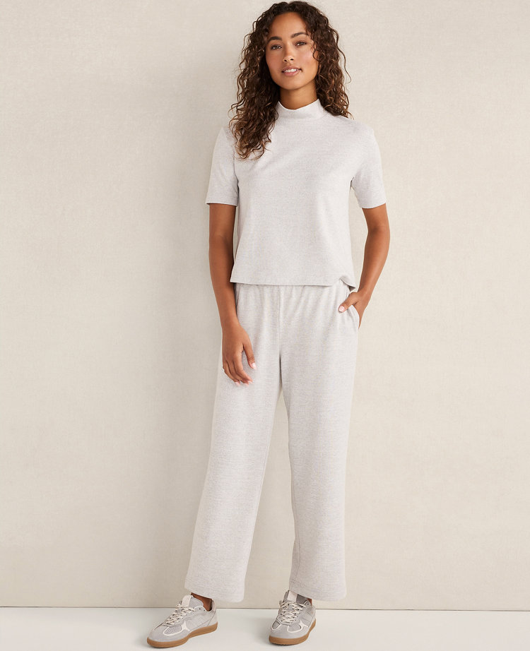 Haven Well Within Cozy Knit Mockneck Top