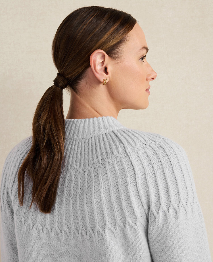 Haven Well Within Organic Cotton Blend Fair Isle Stitch Bomber