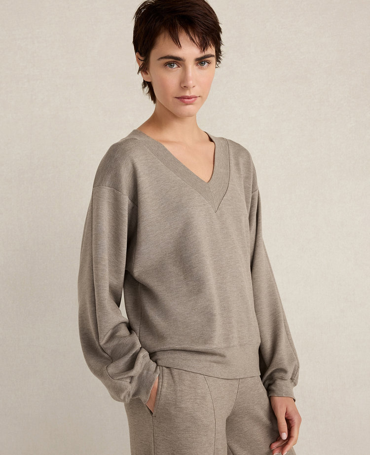 Haven Well Within Soft Knit V-Neck Top