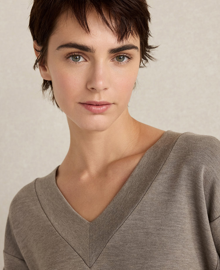 Haven Well Within Soft Knit V-Neck Top