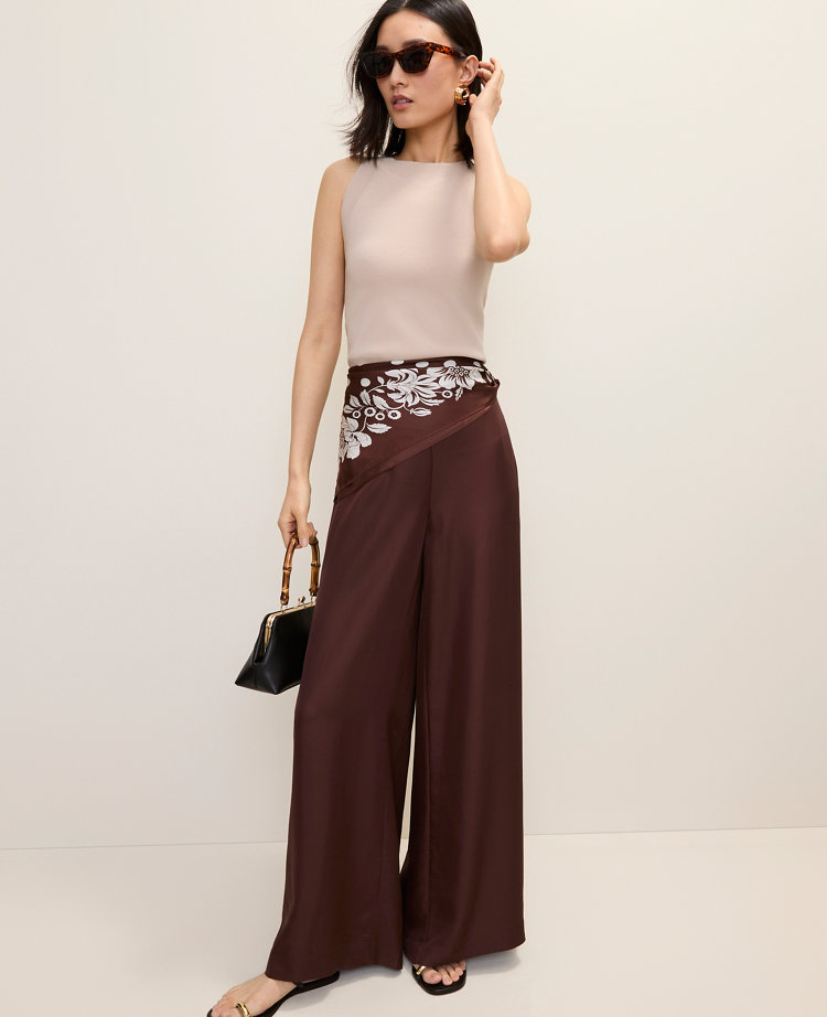 The Petite Statement Palazzo Pant