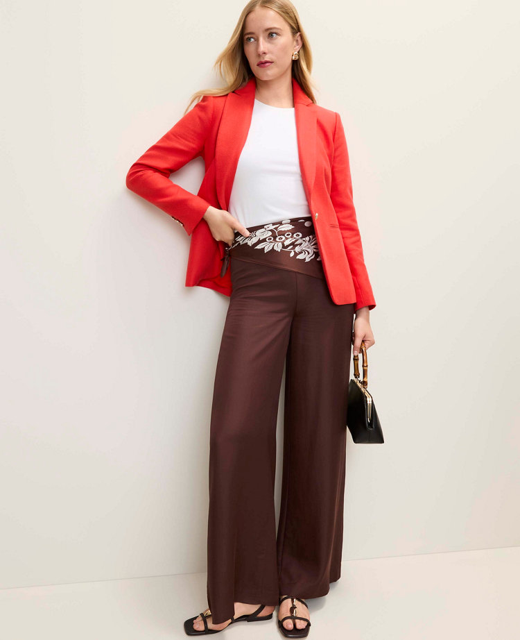The Petite Statement Palazzo Pant