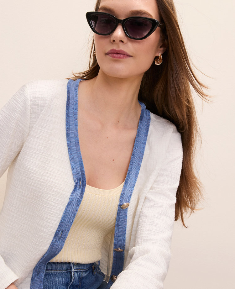 Cropped Tweed Jacket