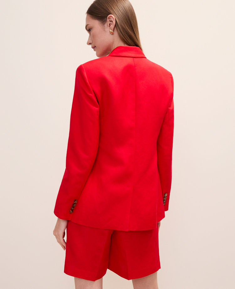The Crosby Blazer in Linen Blend