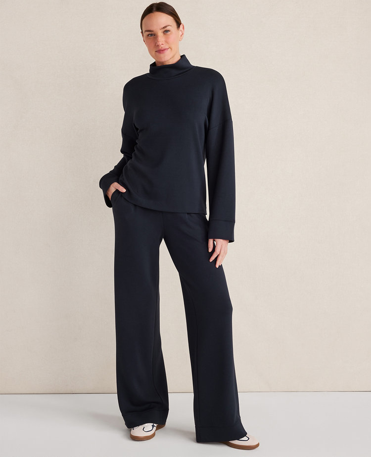 Haven Well Within Soft Knit Mock Neck Top