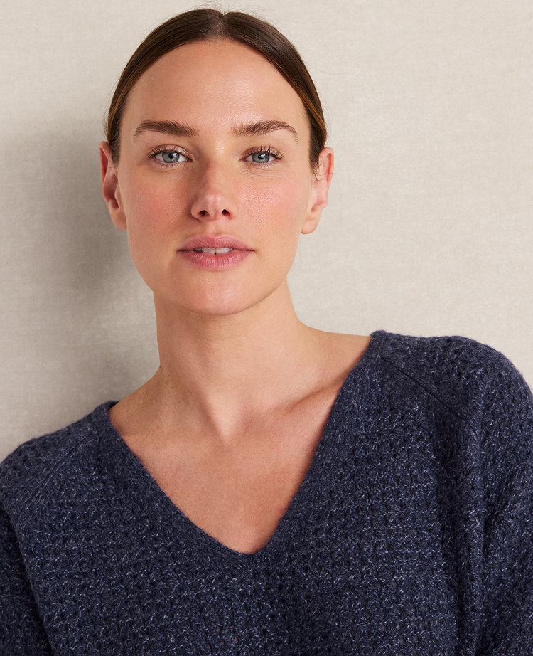Haven Well Within Merino Wool Blend V-Neck Sweater