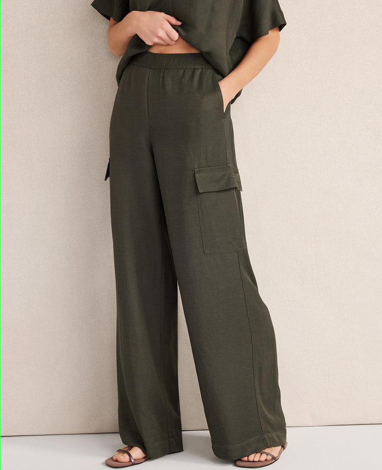 Haven Well Within Viscose Linen Palazzo Pants