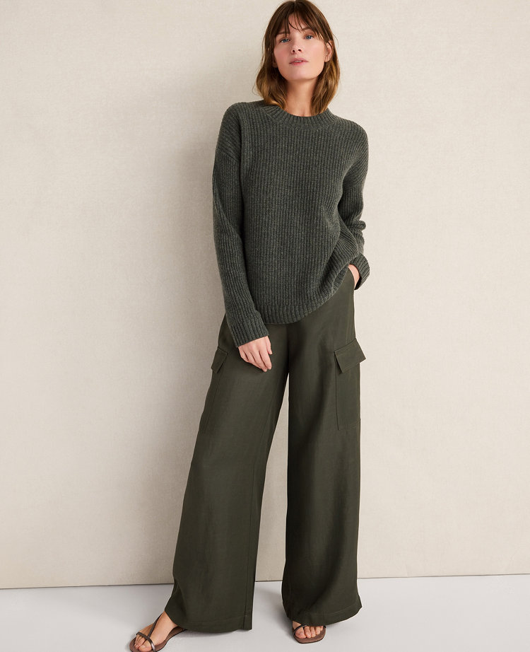 Haven Well Within Viscose Linen Palazzo Pants