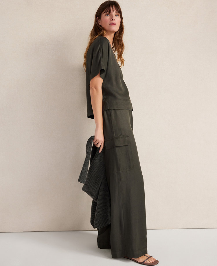 Haven Well Within Viscose Linen Palazzo Pants
