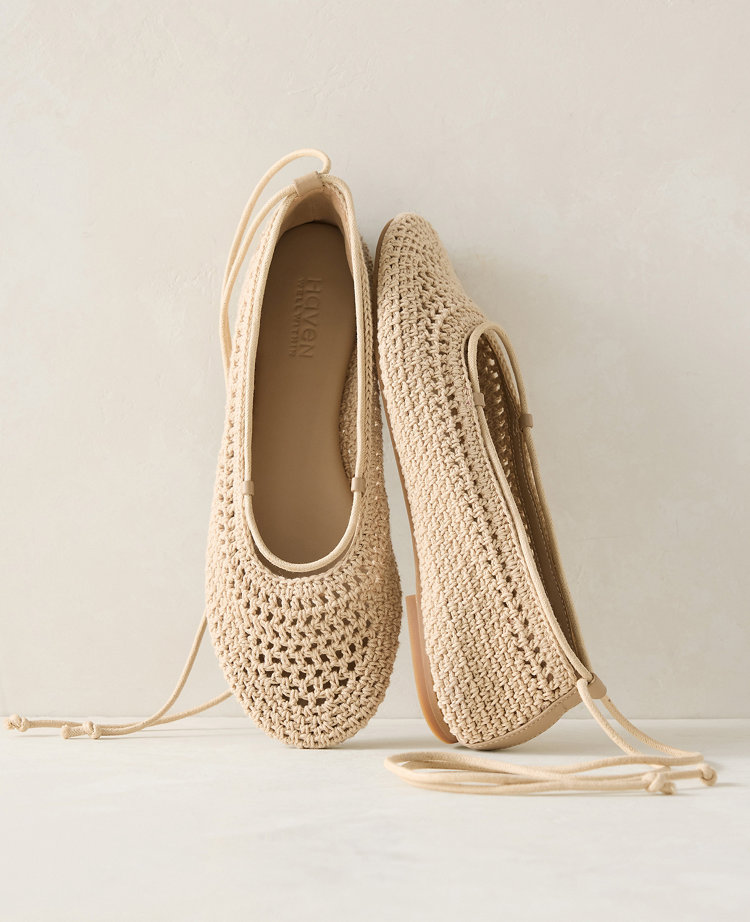 Haven Well Within Crochet Ballet Flats