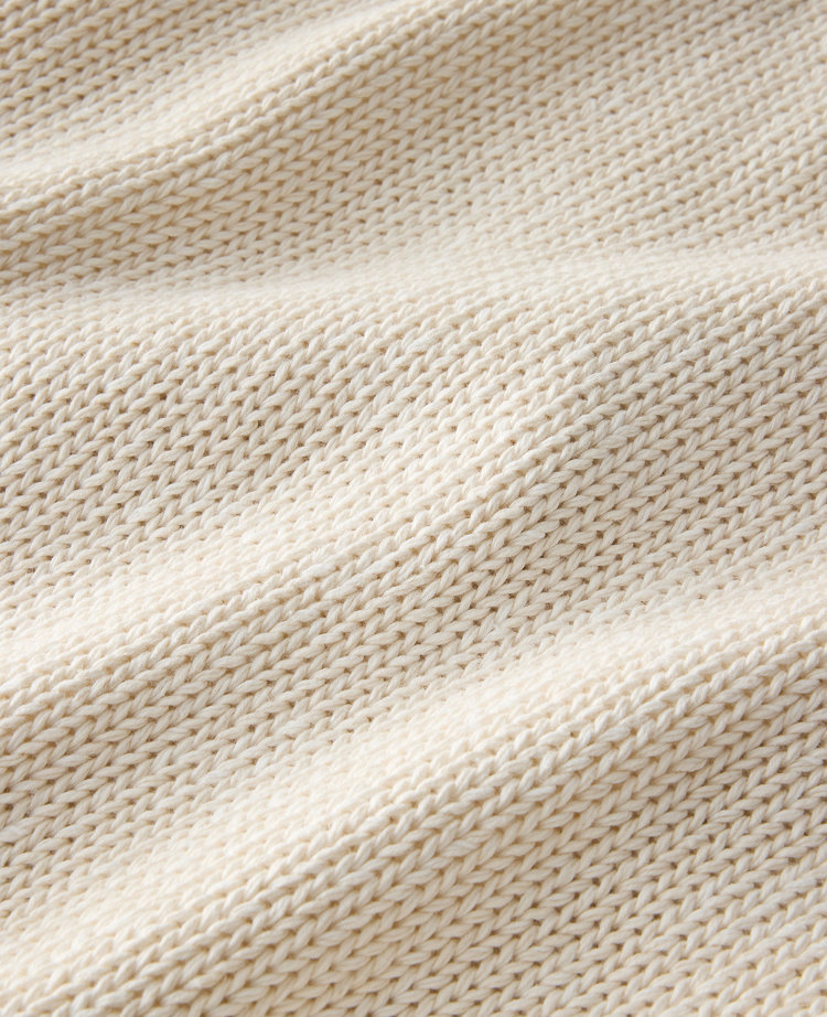 Haven Well Within Cotton Linen Plaited V-Neck Cardigan