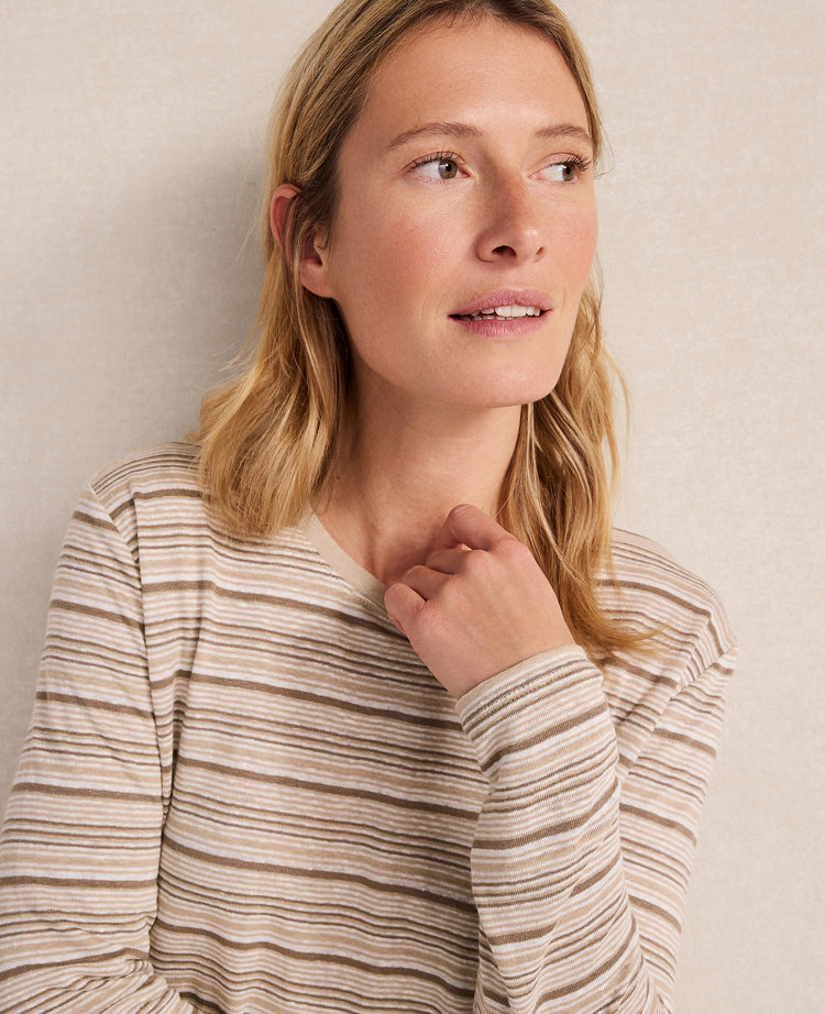 Haven Well Within Linen Jersey Crewneck Tee