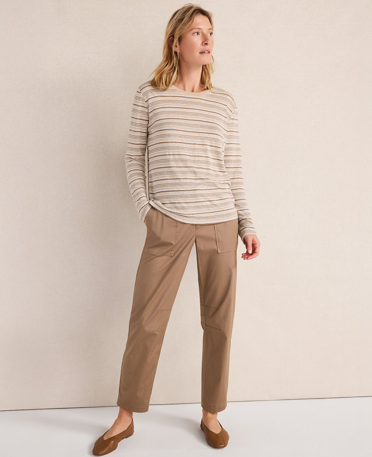 Haven Well Within Linen Jersey Crewneck Tee