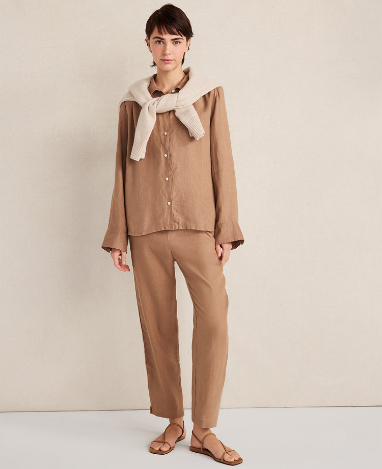 Haven Well Within Everweave Linen Tapered Pants