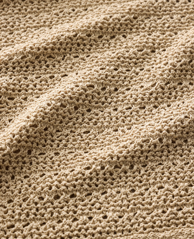 Haven Well Within Textured Cotton V-Neck Sweater