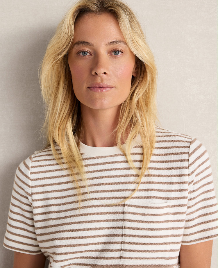 Haven Well Within Cotton Blend Textured T-Shirt Dress