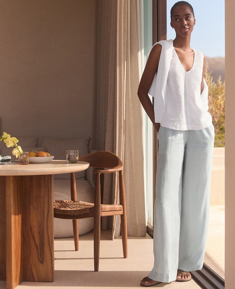 Haven Well Within Linen U-Neck Tank