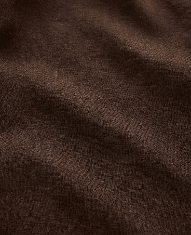 Haven Well Within Linen Gathered V-Neck Top