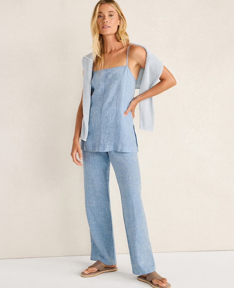 Haven Well Within Linen Center-Seam Cami
