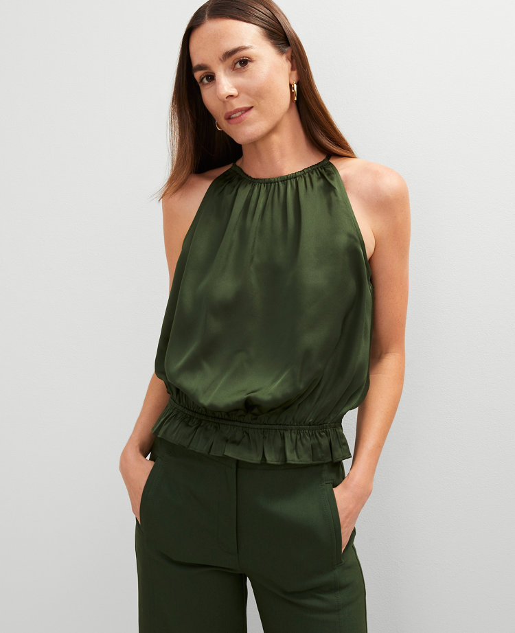 Shirred Tank Top