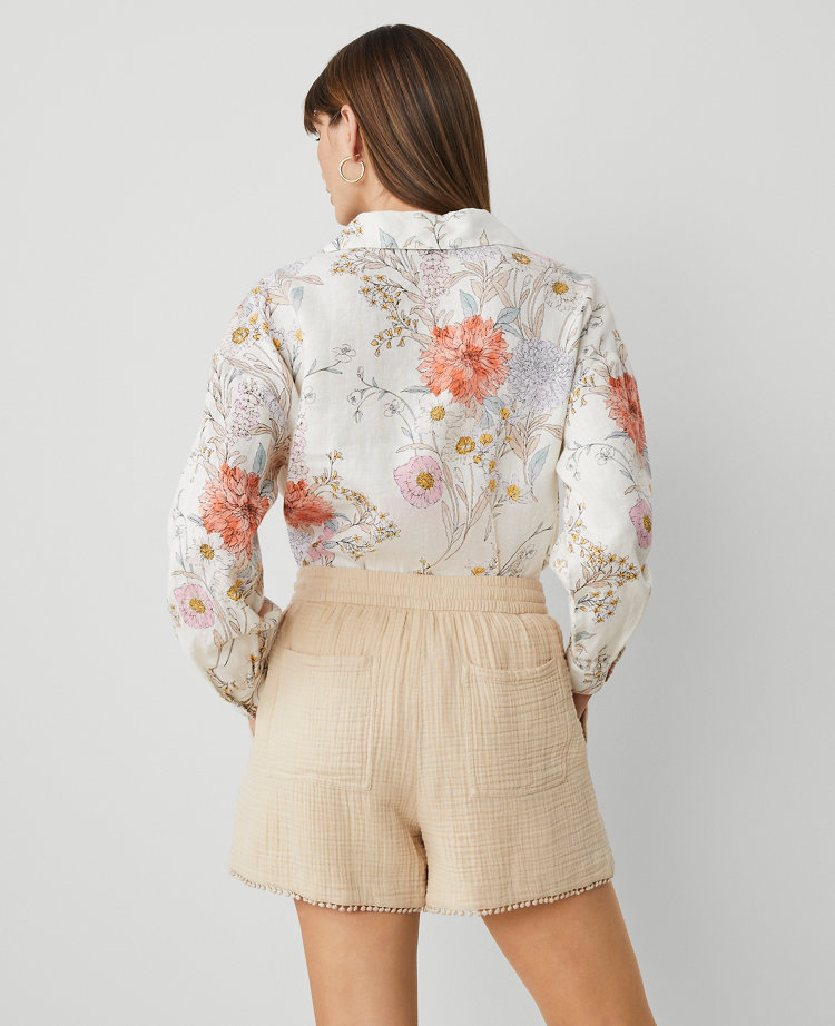 The Pull-On Short in Triple Cloth