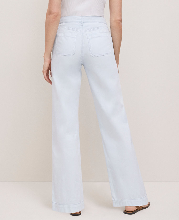 The Patch Pocket Wide-Leg Jean