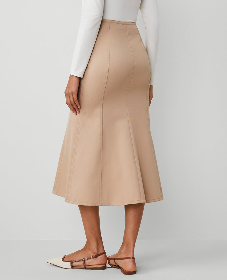 Petite Trumpet Midi Skirt