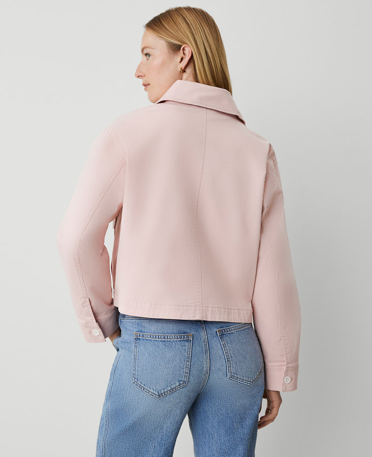 Petite Weekend Collection Shirt Jacket