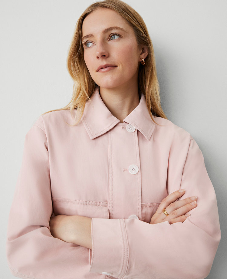 Petite Weekend Collection Shirt Jacket