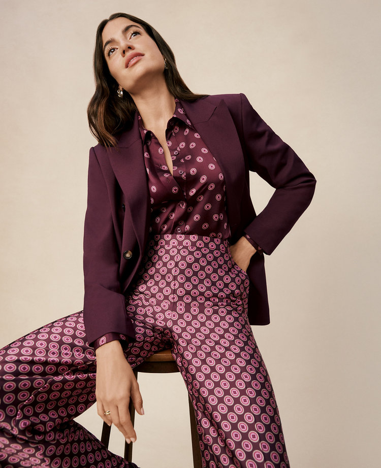 The Sculptural Double Breasted Blazer