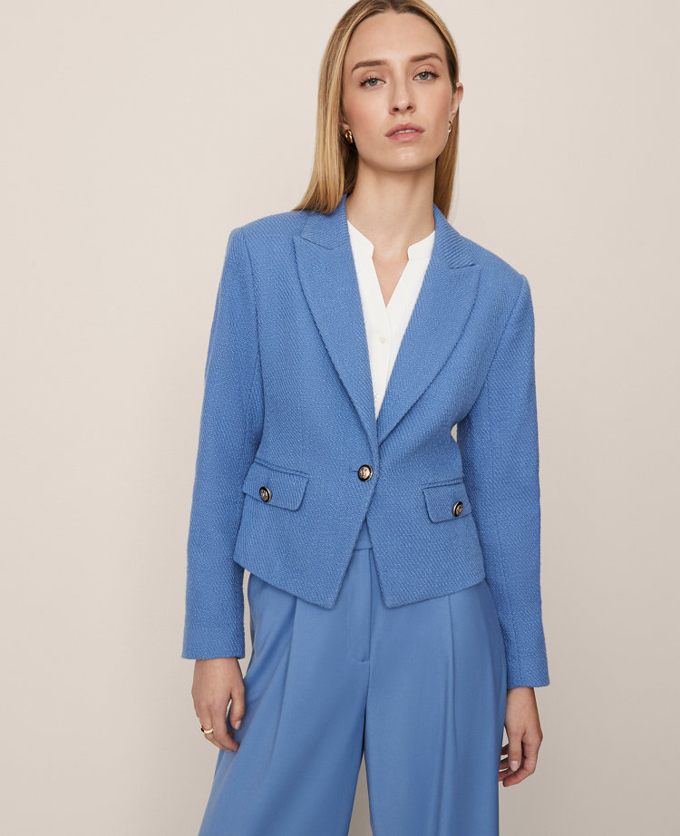 The Cutaway Blazer in Tweed