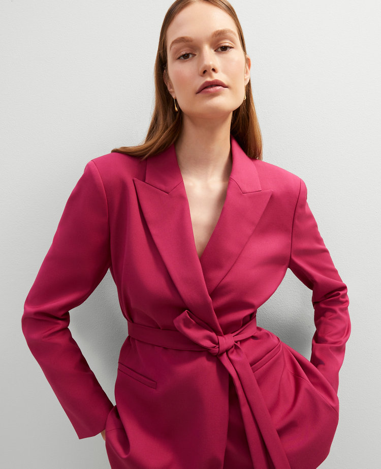 The Belted Blazer