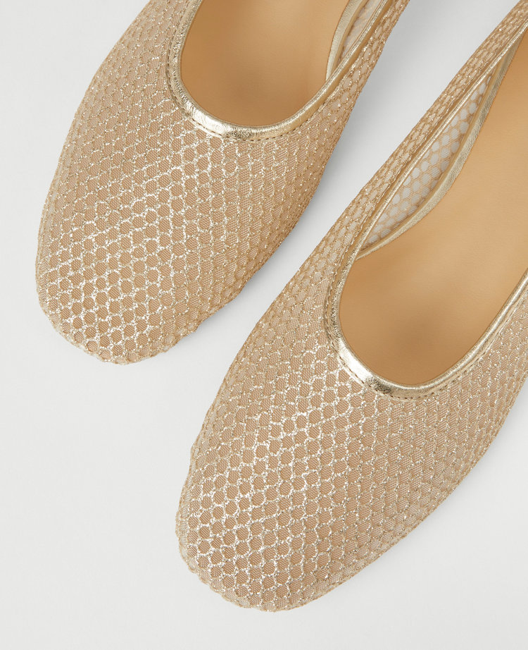 Mesh Ballet Flats