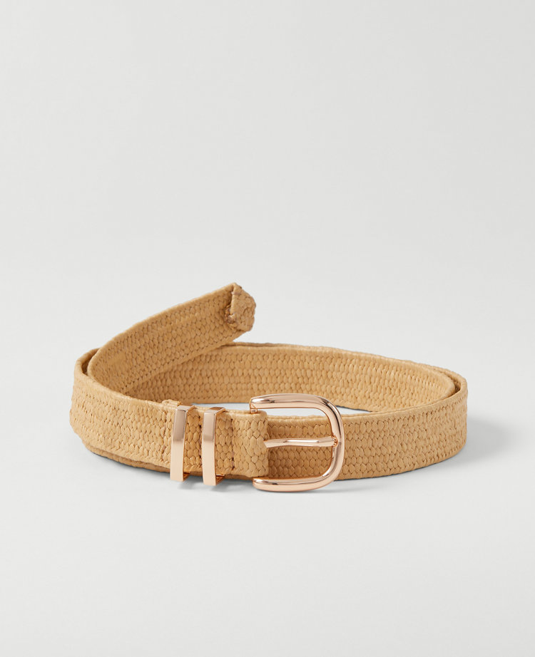 Straw Trouser Belt