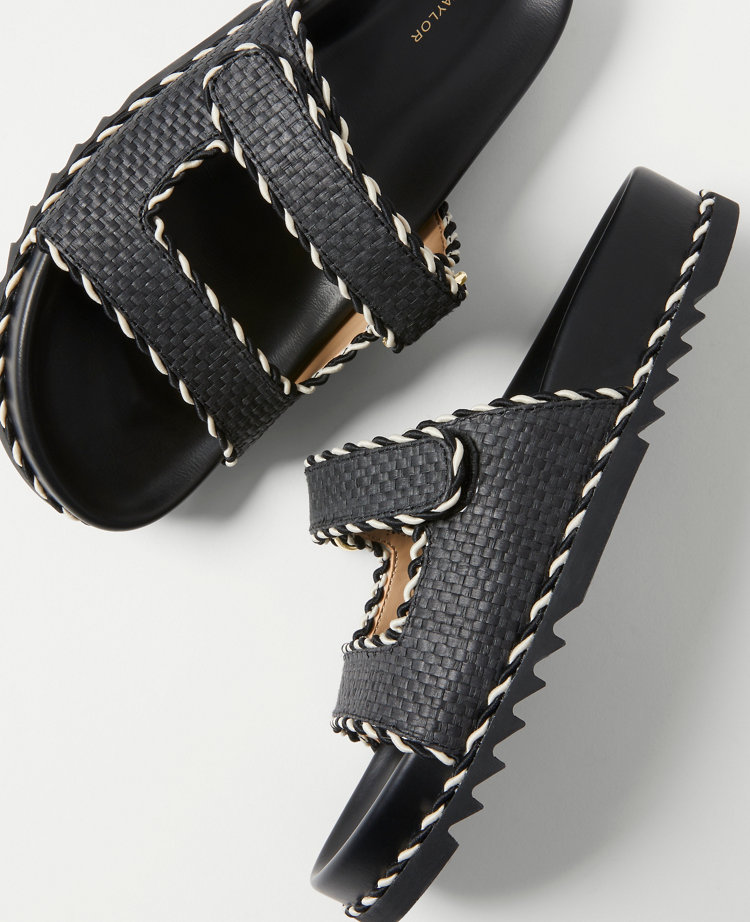 Weekend Collection Straw Sport Sandals