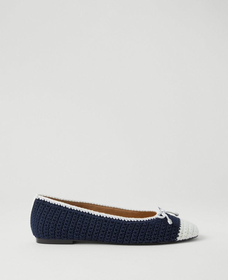 Weekend Collection Crochet Ballet Flats