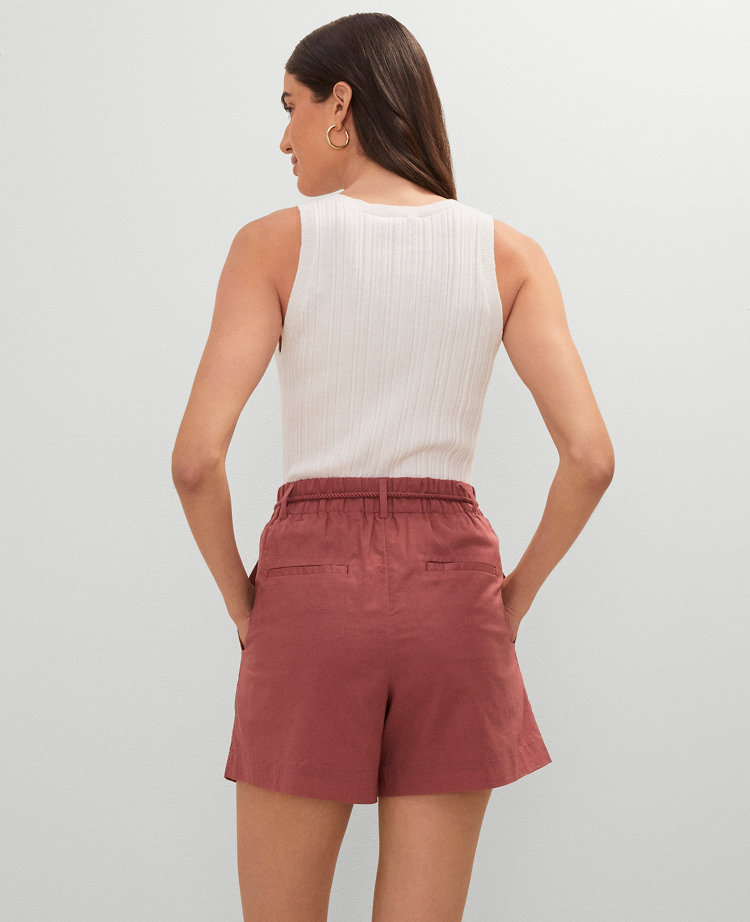 Petite  Weekend Collection Belted Short