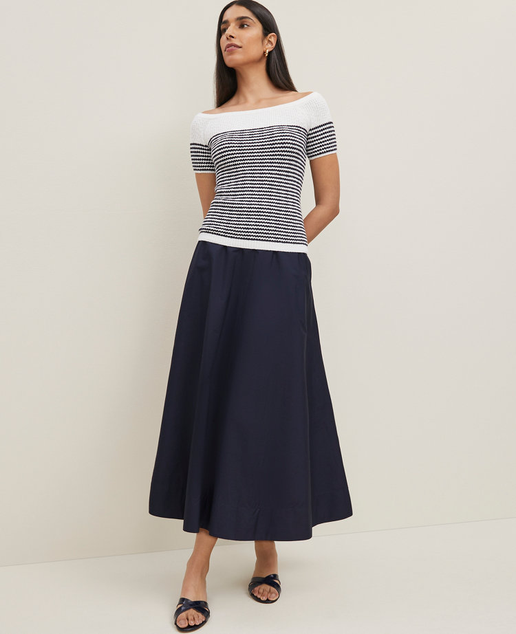 Petite Tea Length Skirt