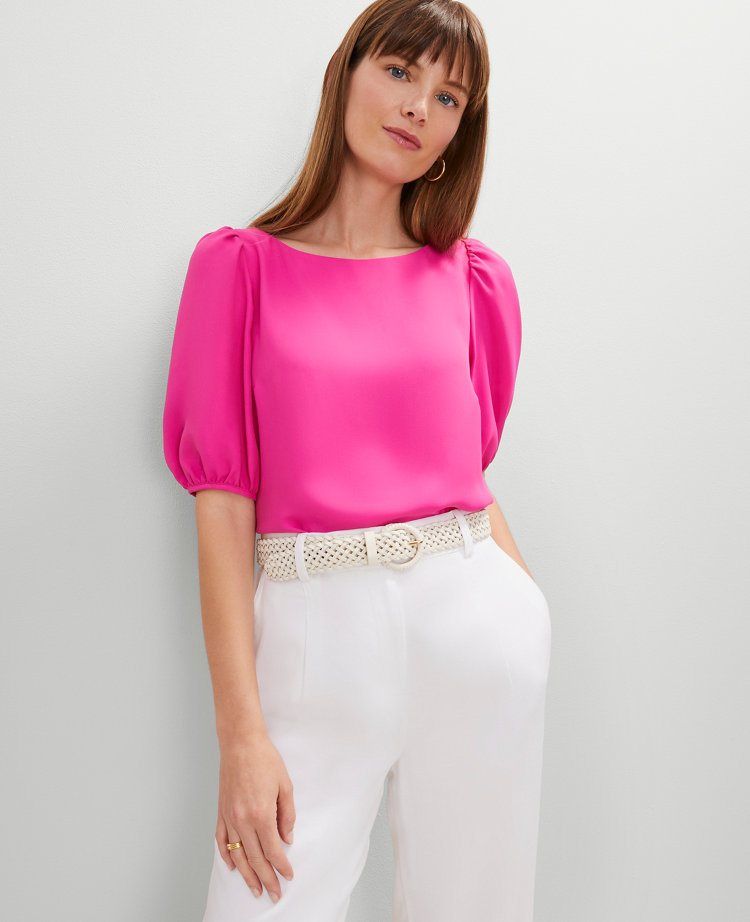 Eyelet Boatneck Popover